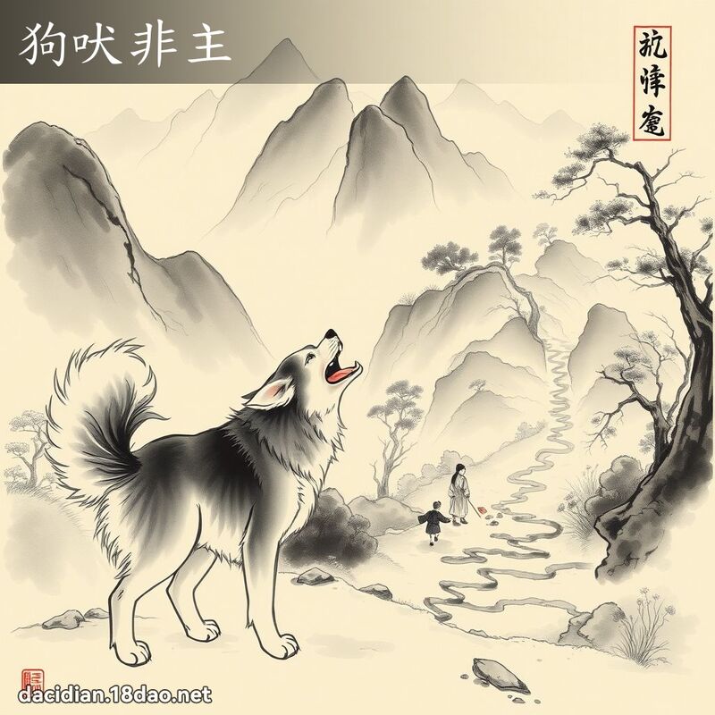 狗吠非主 配图