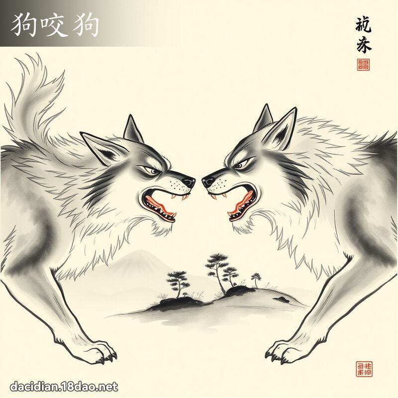 狗咬狗 配图