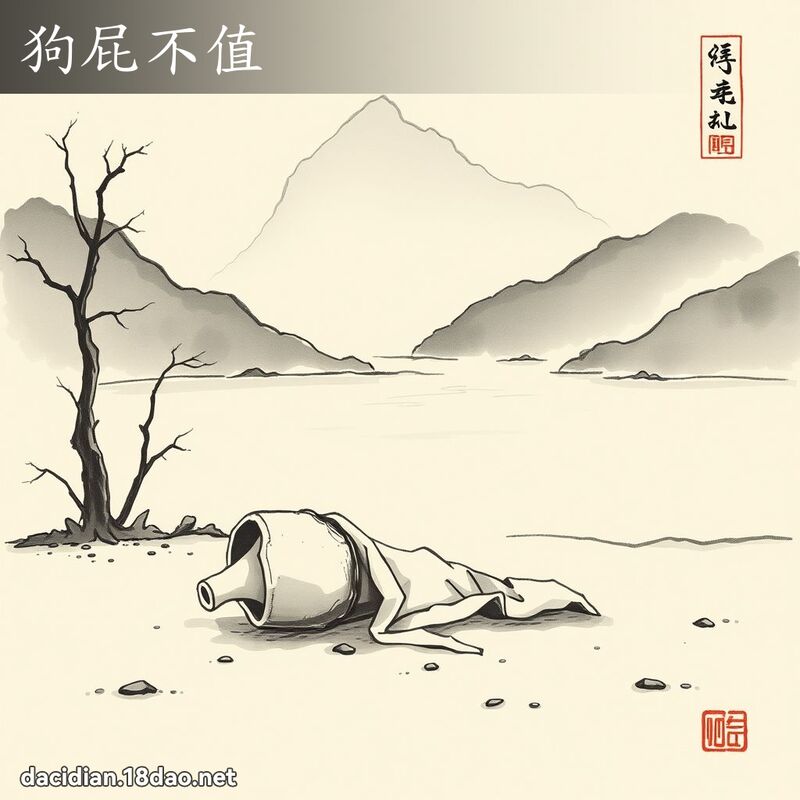 狗屁不值 配图
