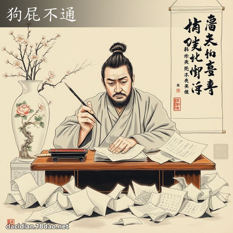狗屁不通 配图