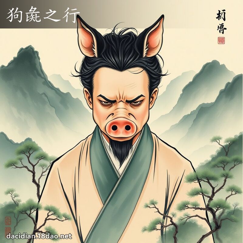 狗彘之行 配图
