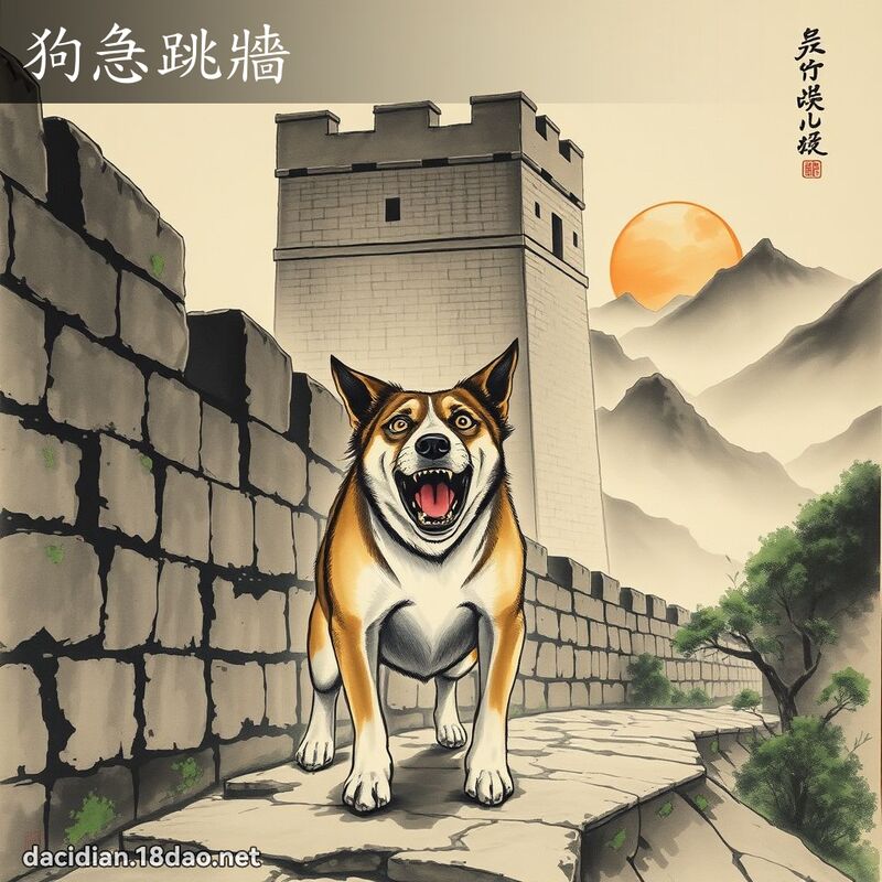 狗急跳墙 配图