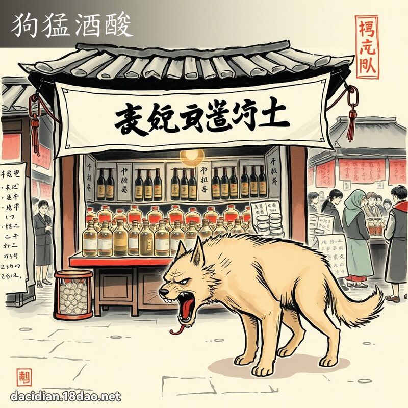 狗猛酒酸 配图