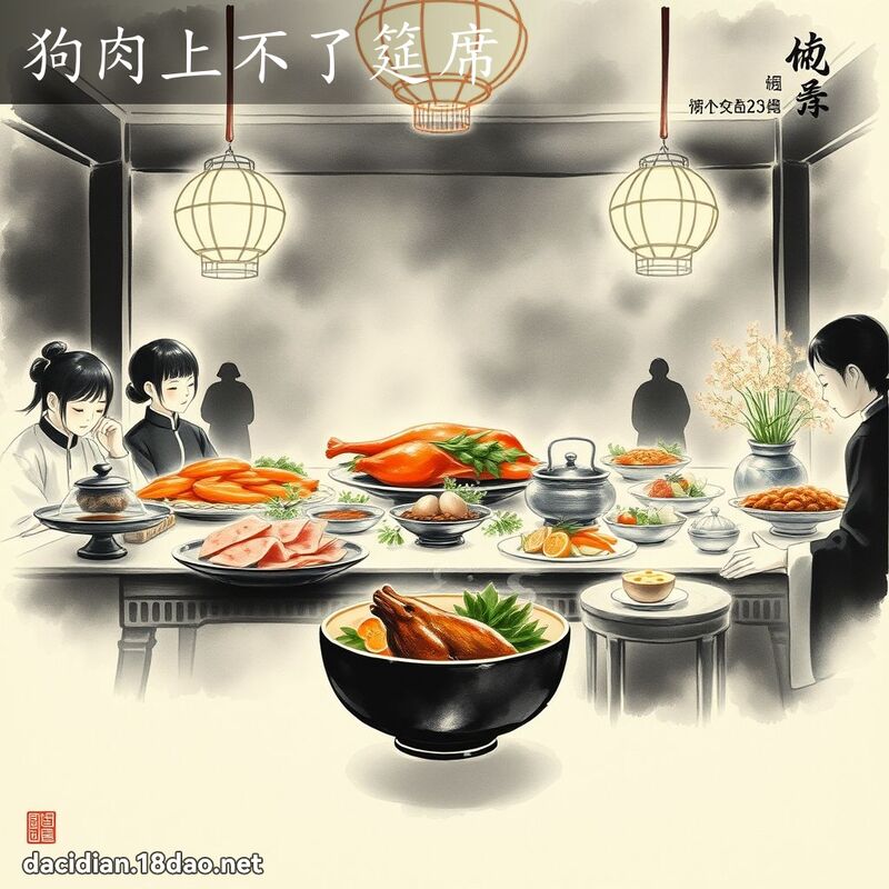 狗肉上不了筵席 配图