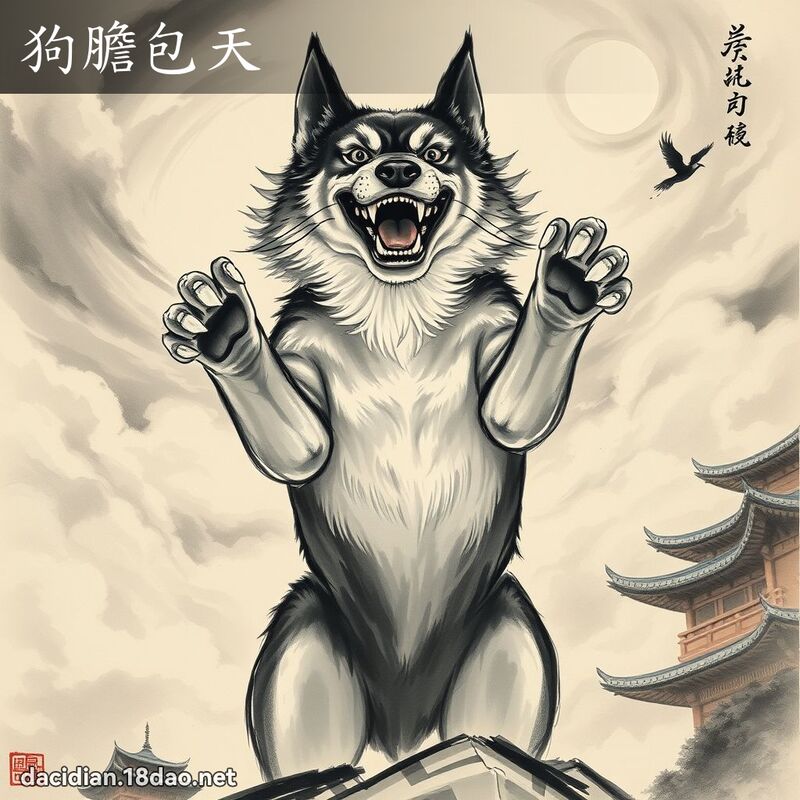 狗胆包天 配图