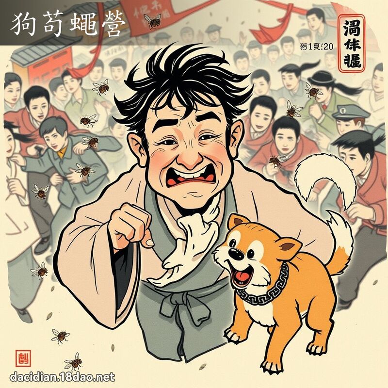 狗苟蝇营 配图