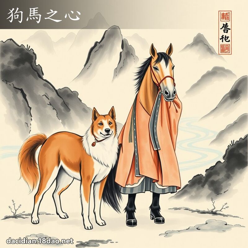 狗马之心 配图
