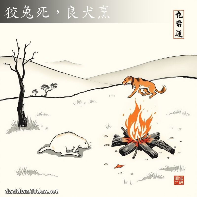 狡兔死,良犬烹 配图