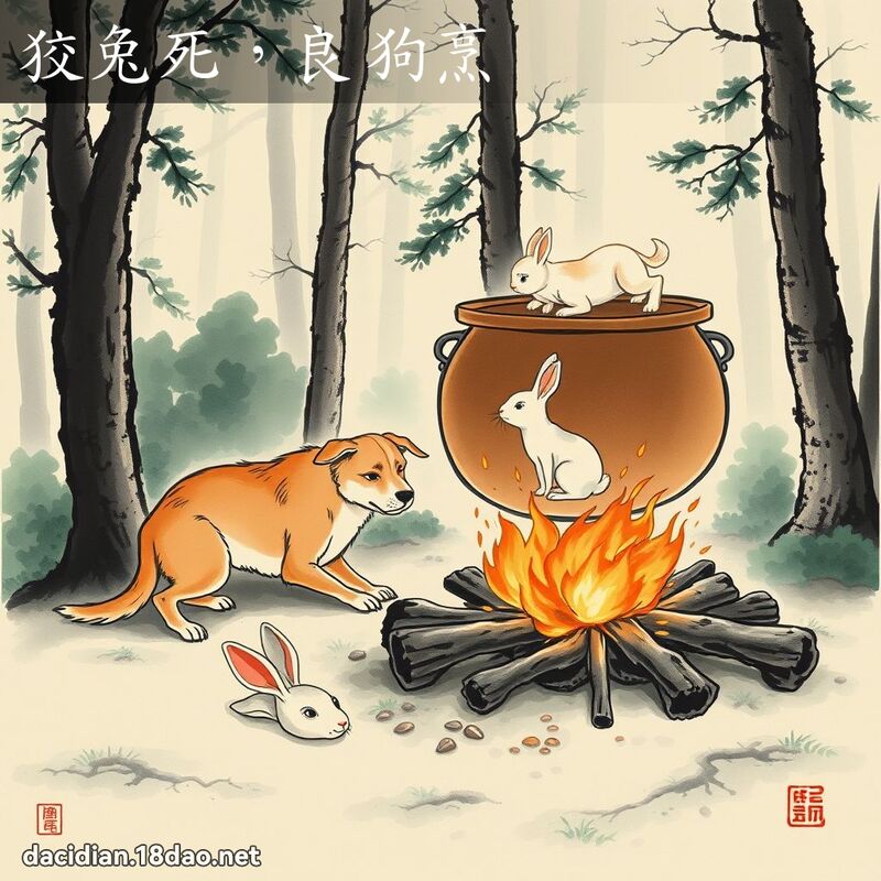 狡兔死,良狗烹 配图