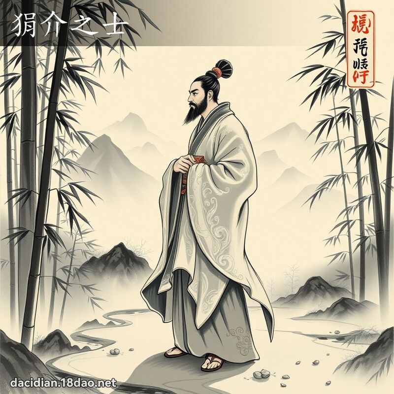 狷介之士 配图
