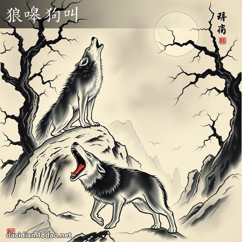 狼嗥狗叫 配图
