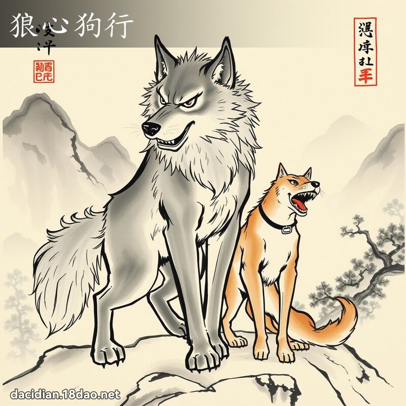 狼心狗行 配图