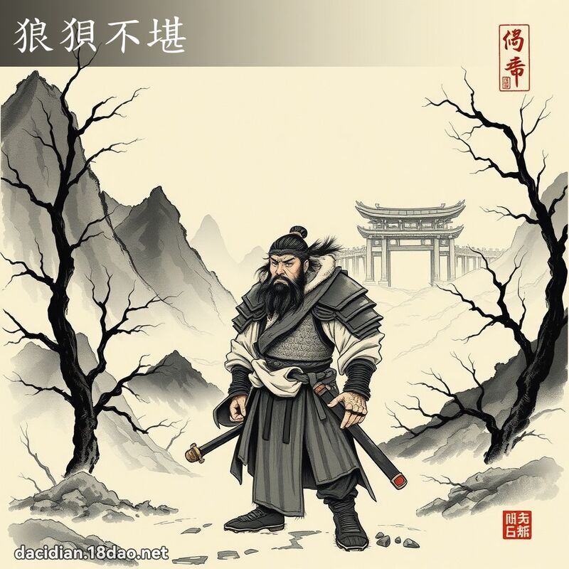 狼狈不堪 配图