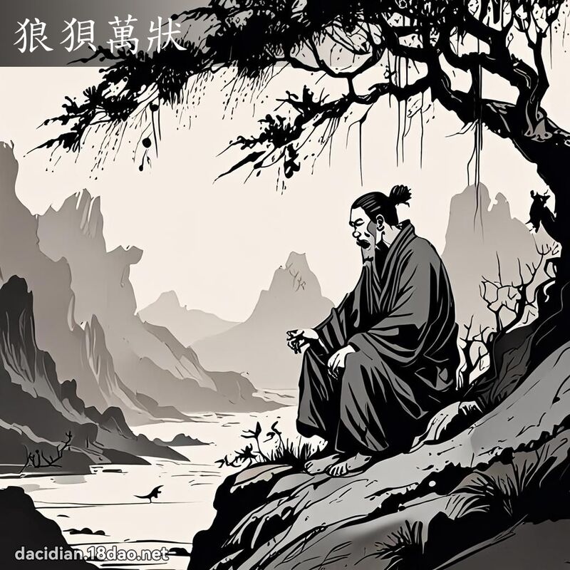 狼狈万状 配图