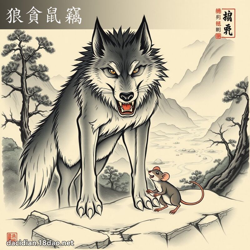狼贪鼠窃 配图
