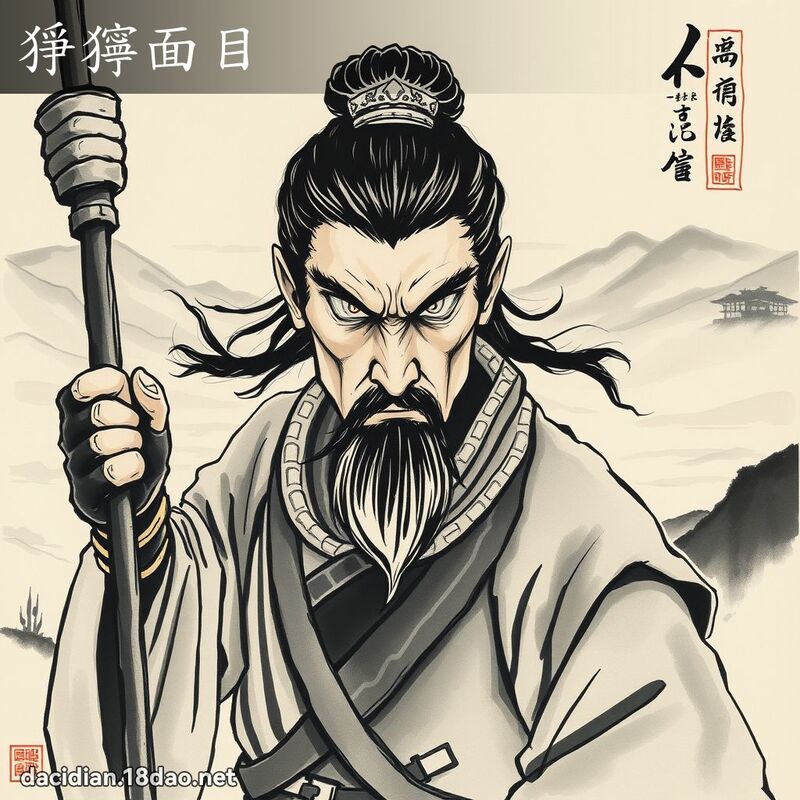 狰狞面目 配图