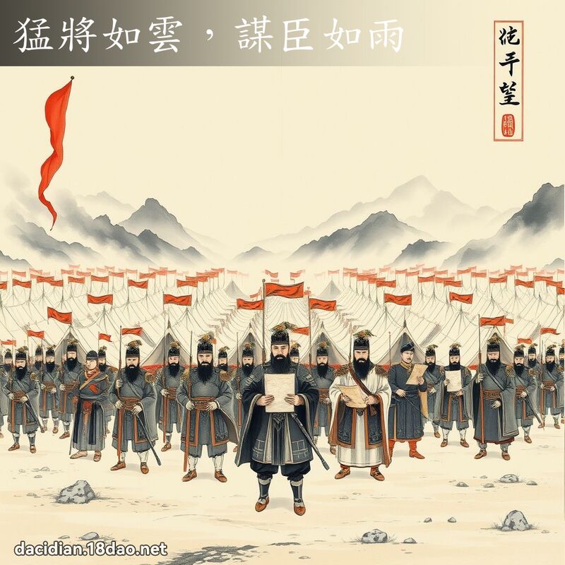 猛將如云,谋臣如雨 配图