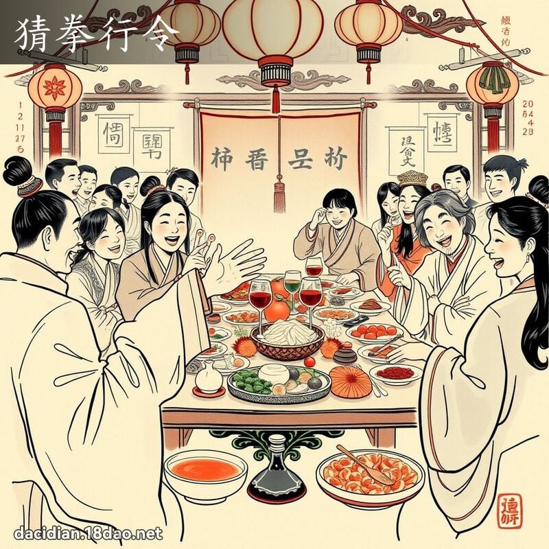 猜拳行令 配图