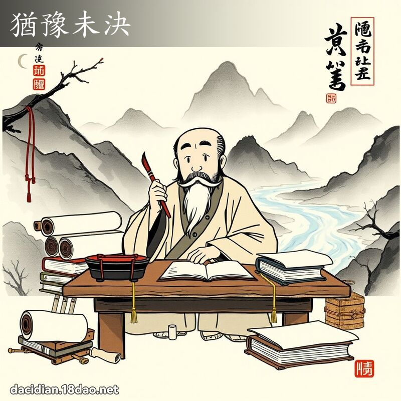 犹豫未决 配图