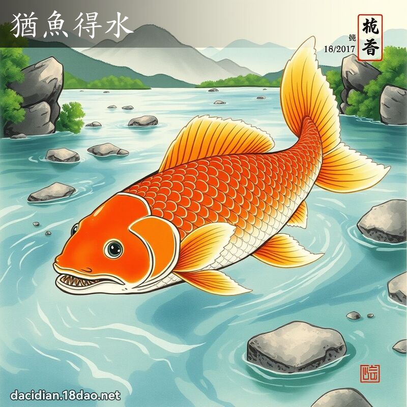 犹鱼得水 配图