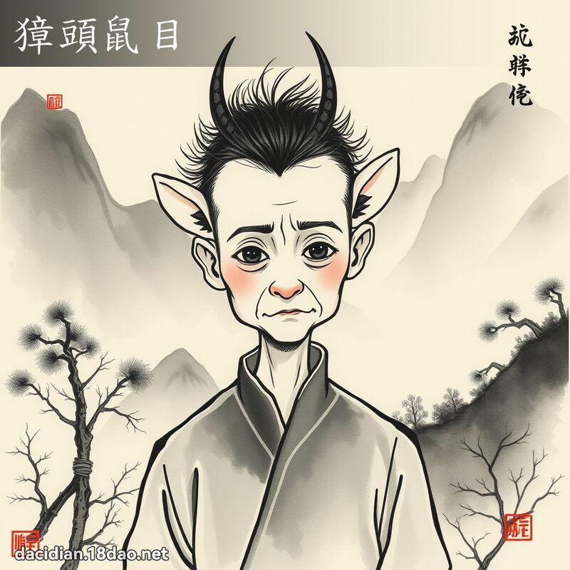 獐头鼠目 配图