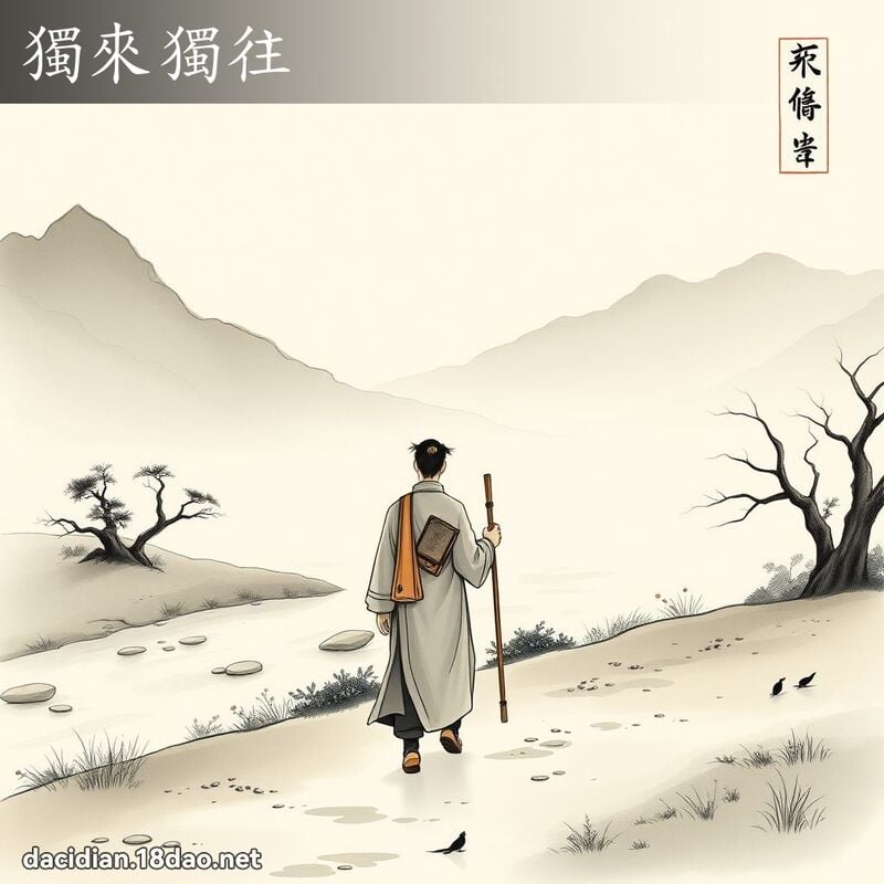 独来独往 配图
