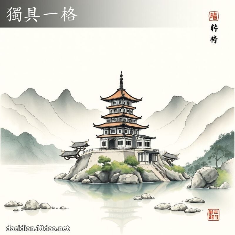 独具一格 配图