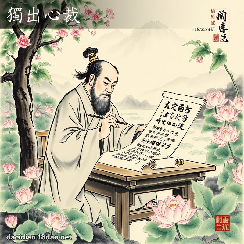 独出心裁 配图