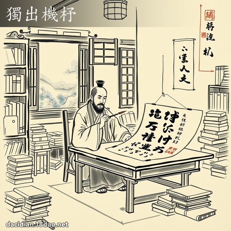 独出机杼 配图