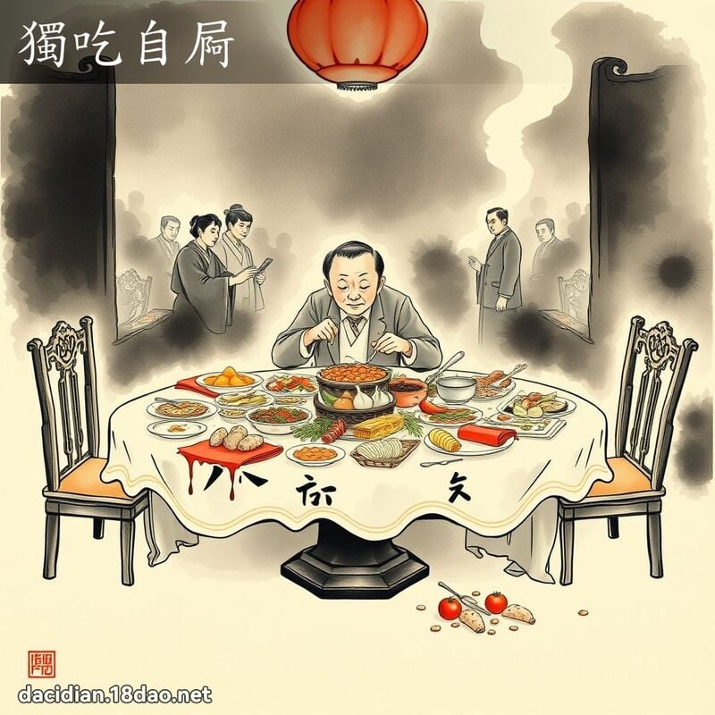独吃自屙 配图