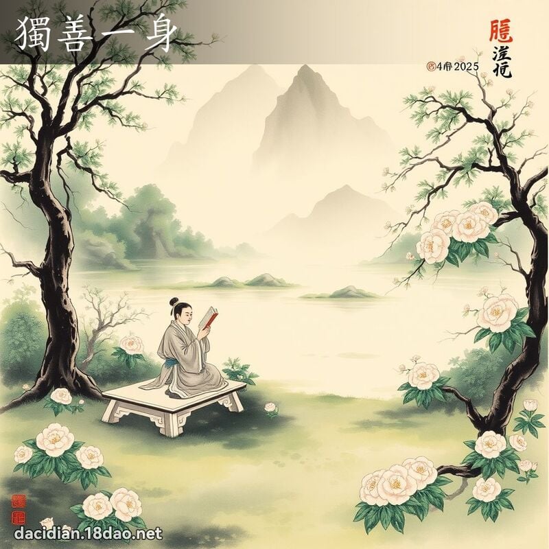 独善一身 配图