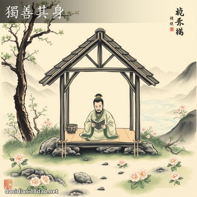 独善其身 配图