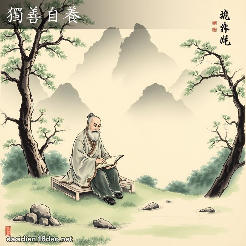 独善自养 配图