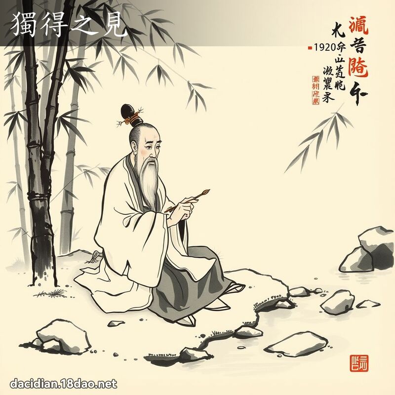 独得之见 配图