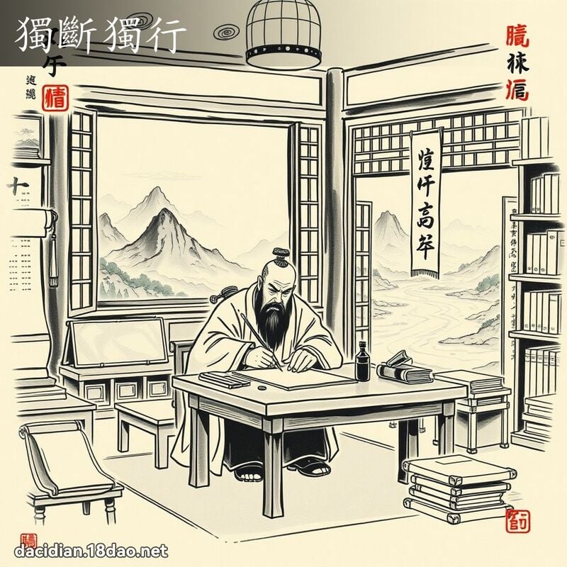 独断独行 配图