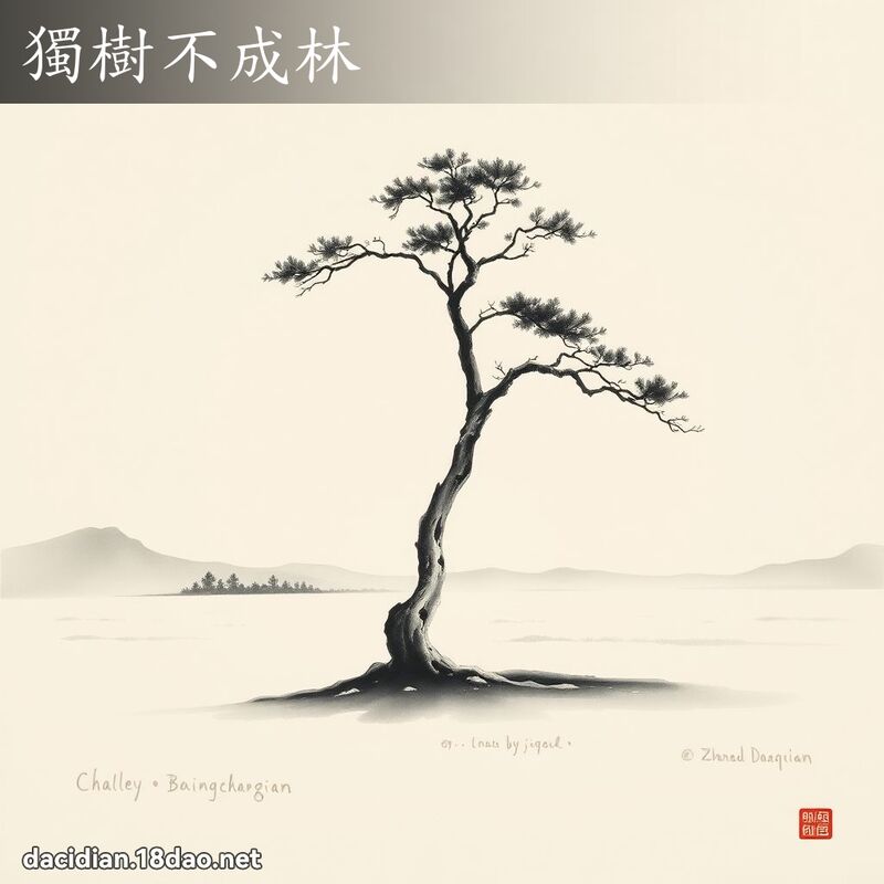 独树不成林 配图