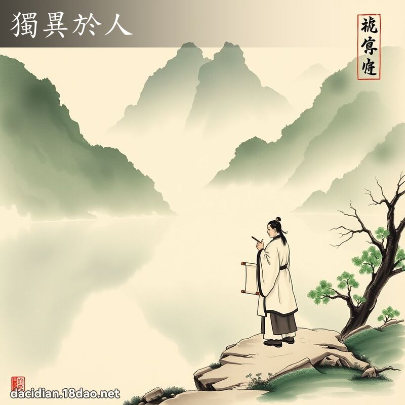 獨異於人 配图