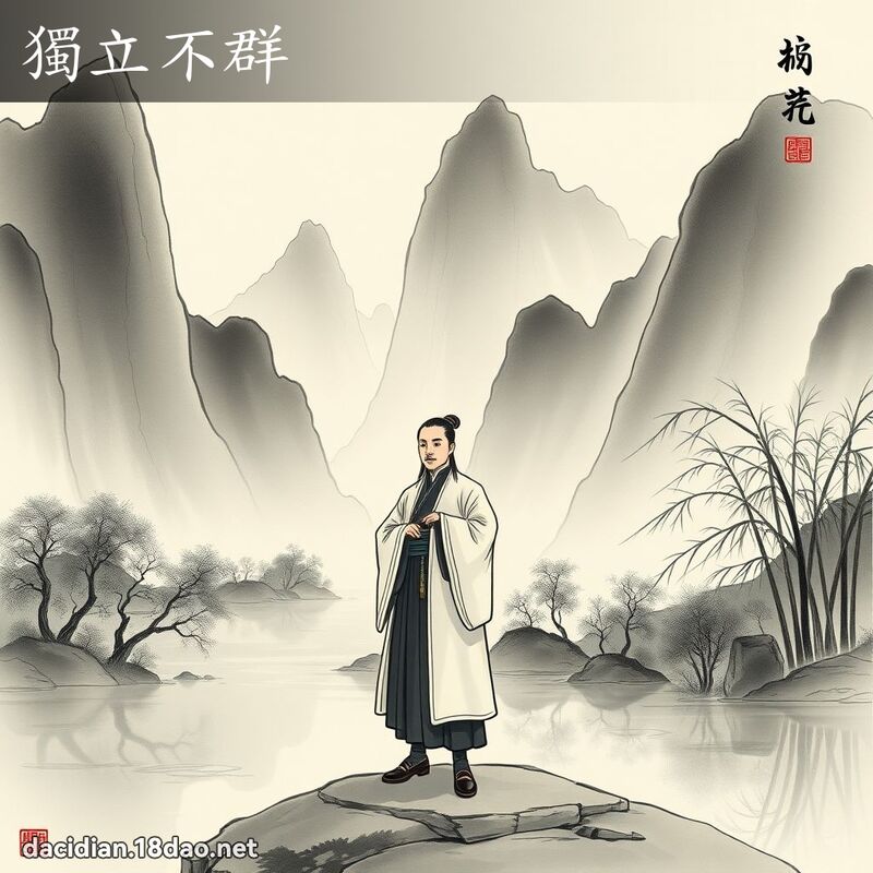 獨立不群 配图