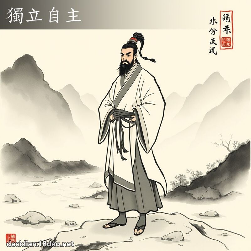 獨立自主 配图