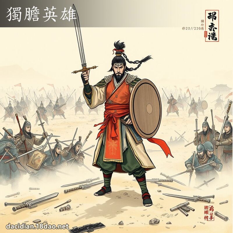 獨膽英雄 配图