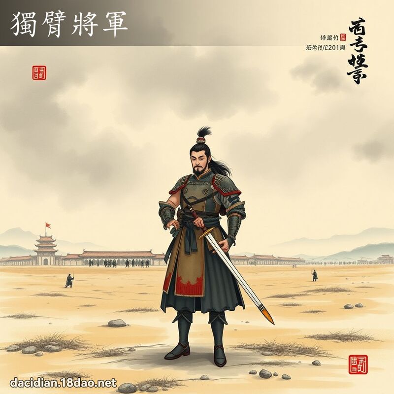 獨臂將軍 配图