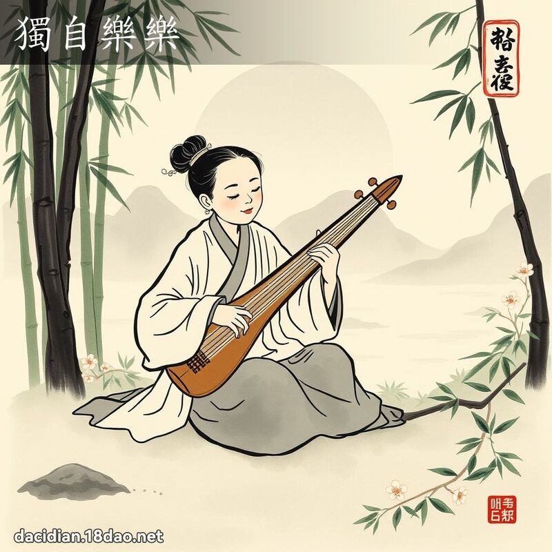獨自樂樂 配图