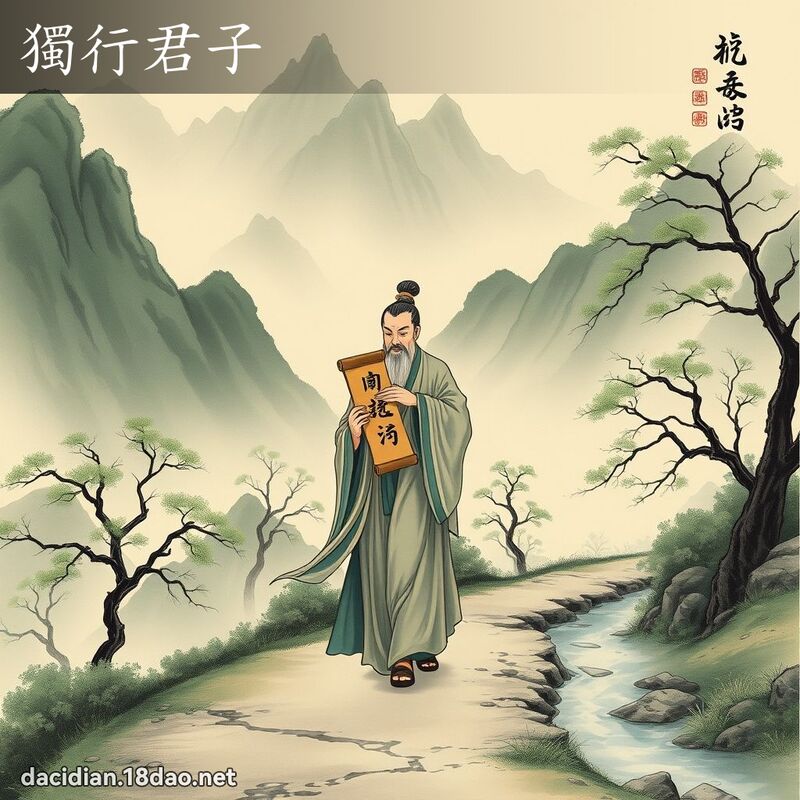 獨行君子 配图