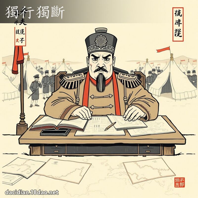 獨行獨斷 配图