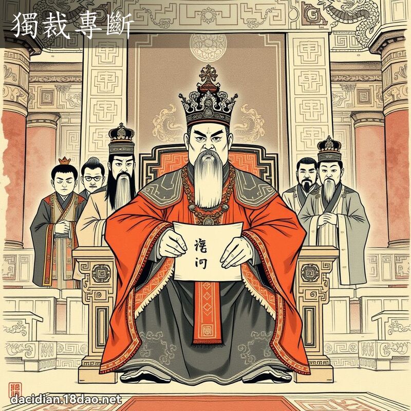 獨裁專斷 配图