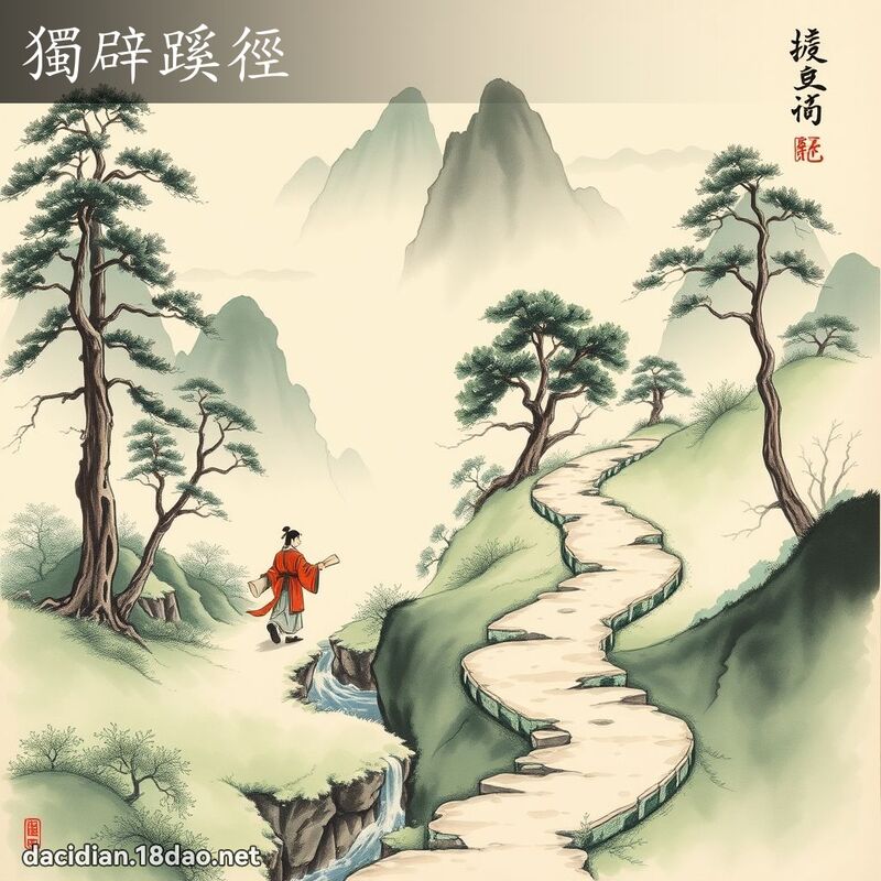 獨辟蹊徑 配图