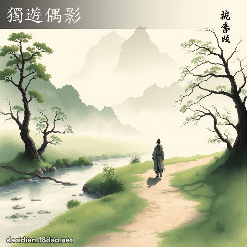獨遊偶影 配图