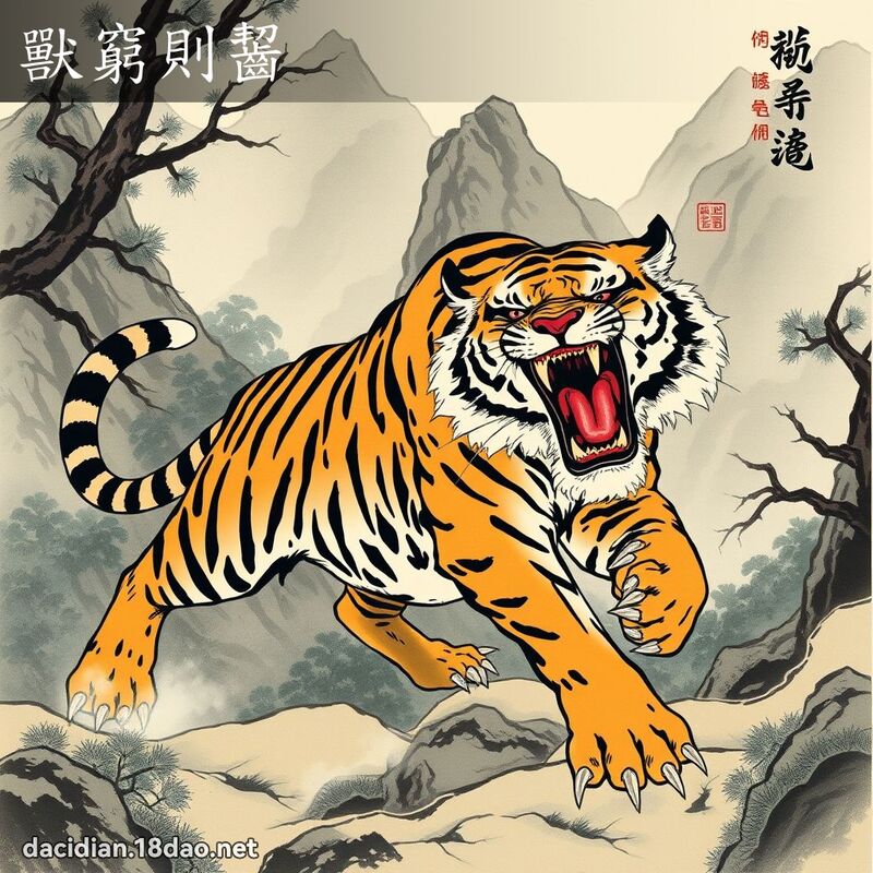 獸窮則齧 配图