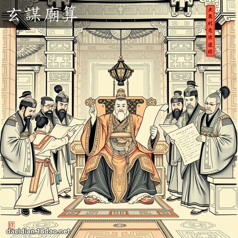 玄謀廟算 配图