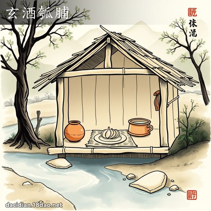 玄酒瓠脯 配图